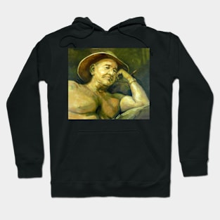 The Old Aussie Digger ~ oil Hoodie